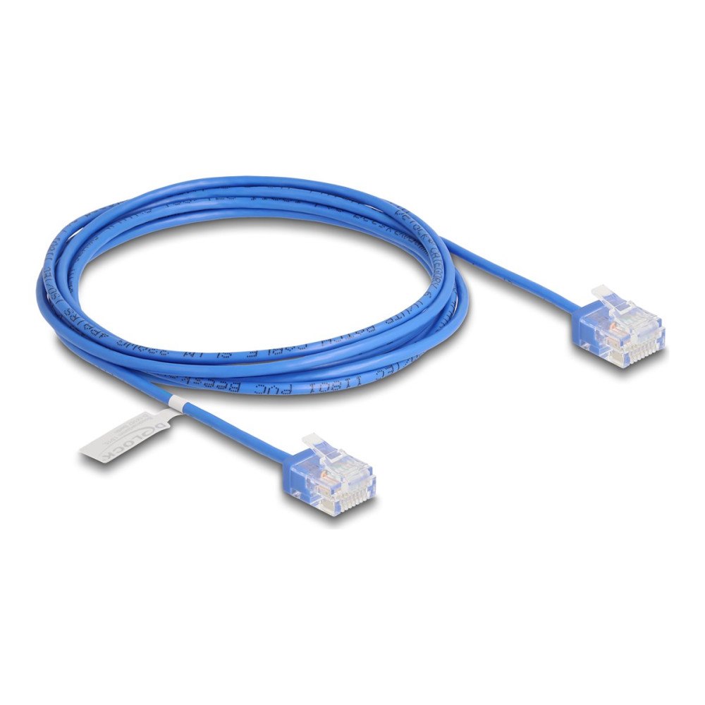 DeLOCK Delock patch-kabel - 2 m - blå