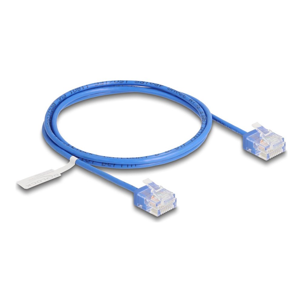DeLOCK Delock patch-kabel - 1 m - blå