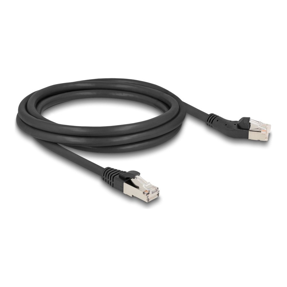 DeLOCK Delock patch-kabel - 2 m - svart