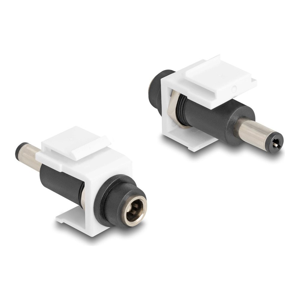 DeLOCK Delock - strömadapter - DC-jack 5,5 x 2,1 mm till Växelströmsjack 5,5 x 2,5 mm