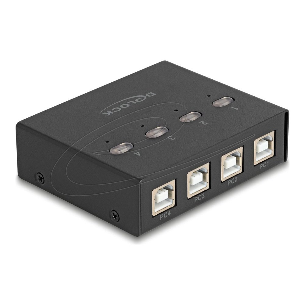 DeLOCK Delock - USB-brytare - 4 PC till 4 enheter - 8 portar