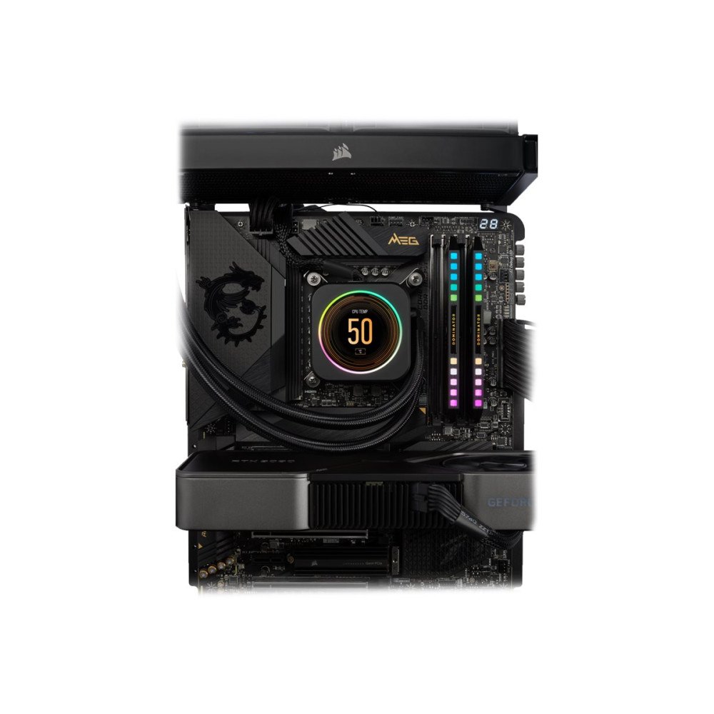 Corsair CORSAIR Dominator Platinum RGB - DDR5 - sats - 64 GB: 2 x 32 GB - DIMM 288-pin - 5200 MHz / PC5-41600 - ej buffrad