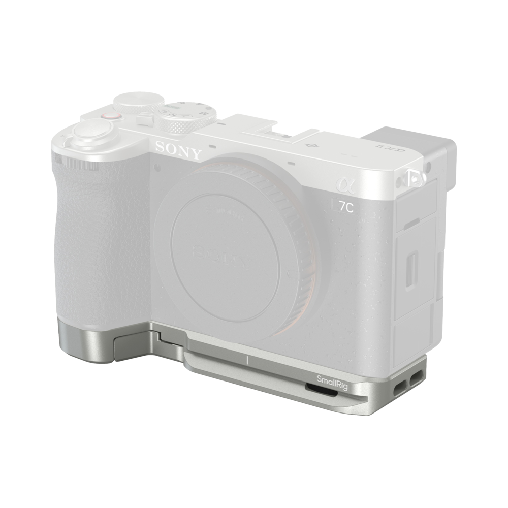 SMALLRIG SmallRig 5482 Baseplate with Airtag Slot for Sony A7C II / A7CR Silver