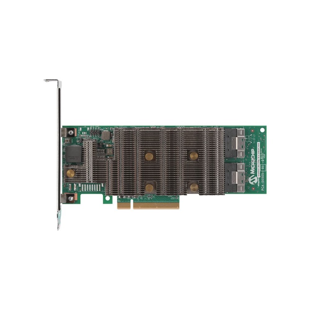 Microchip Technology Microchip Adaptec DuoConnect 3204-8i/e - kontrollerkort (RAID) - SATA 6Gb/s / SAS 24Gb/s / PCIe 4.0 (NVMe) - PCIe 4.0 x8