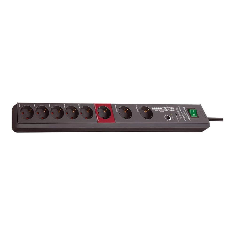 Brennenstuhl brennenstuhl Secure-Tec 19.500A - överspänningsskydd - 3500 Watt
