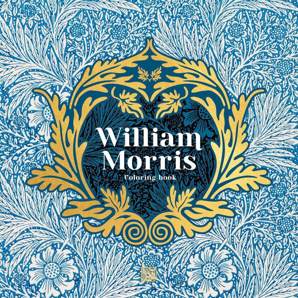 Dokument Press William Morris coloring book (häftad)