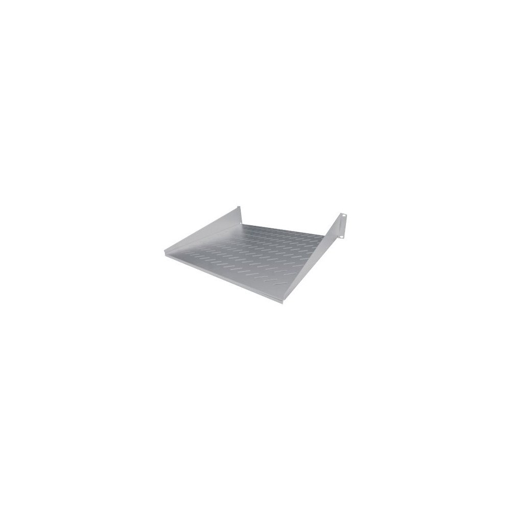 intellinet Intellinet 19" Cantilever Shelf, 2U, 2-Point Front Mount, 250mm Depth, Max 25kg, Grey, Three Year Warranty - hylla för r...