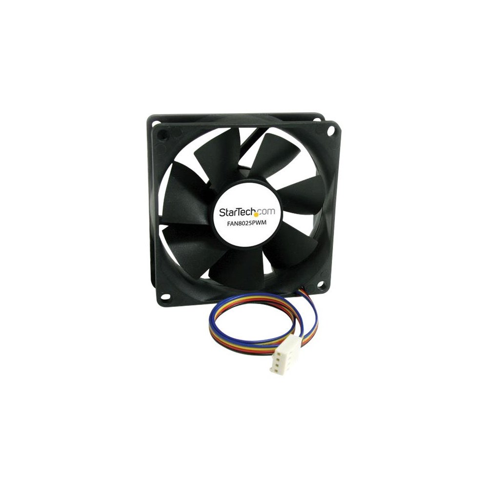 StarTech.com StarTech.com 80x25mm Computer Case Fan with PWM - Pulse Width Modulation Connector - computer cooling Fan - 80mm Fan - p...