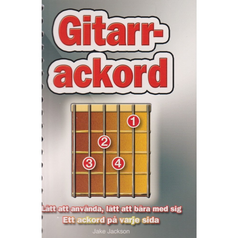 Jake Jackson Gitarrackord (bok, spiral)