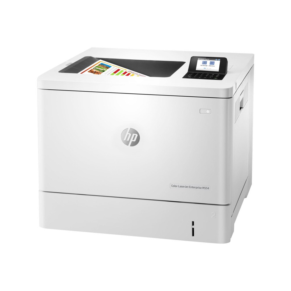 Hewlett-Packard HP LaserJet Enterprise M554dn - skrivare - färg - laser