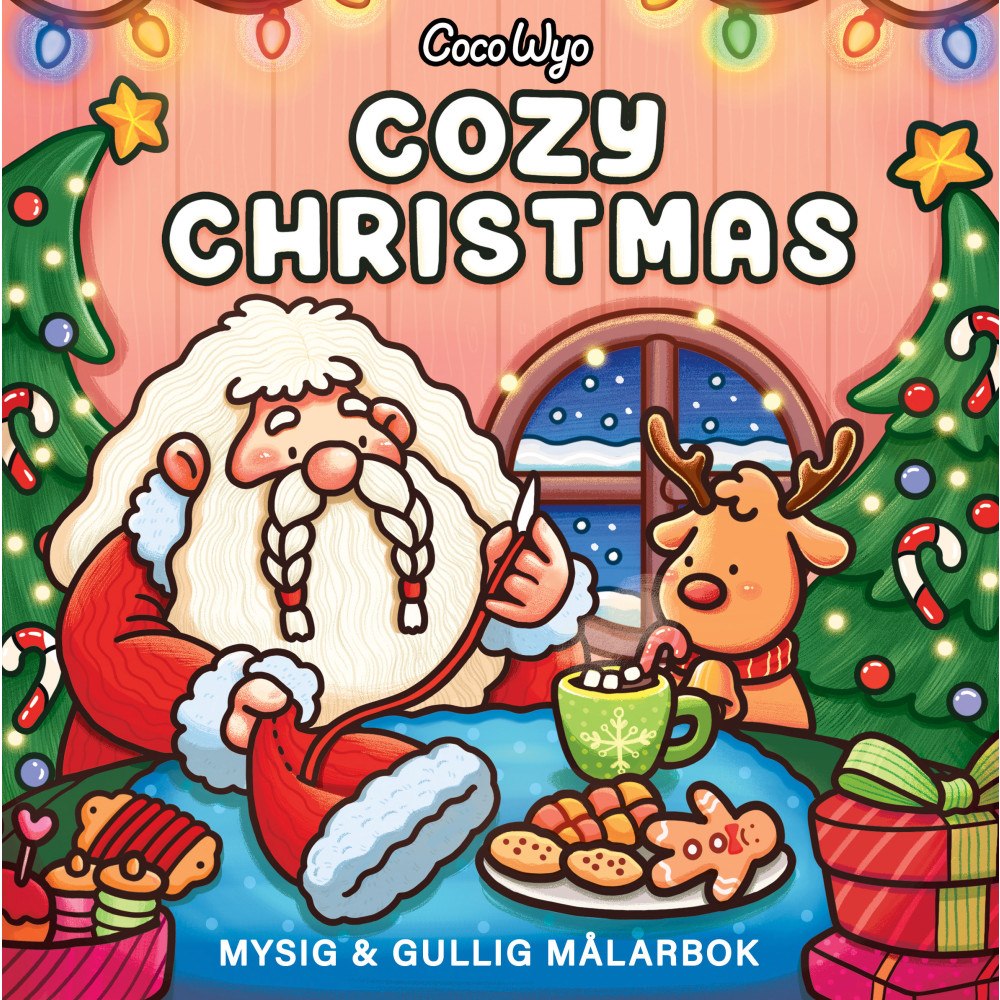 Coco Wyo Cozy Christmas. Mysig och gullig Cozy Coloring (häftad)