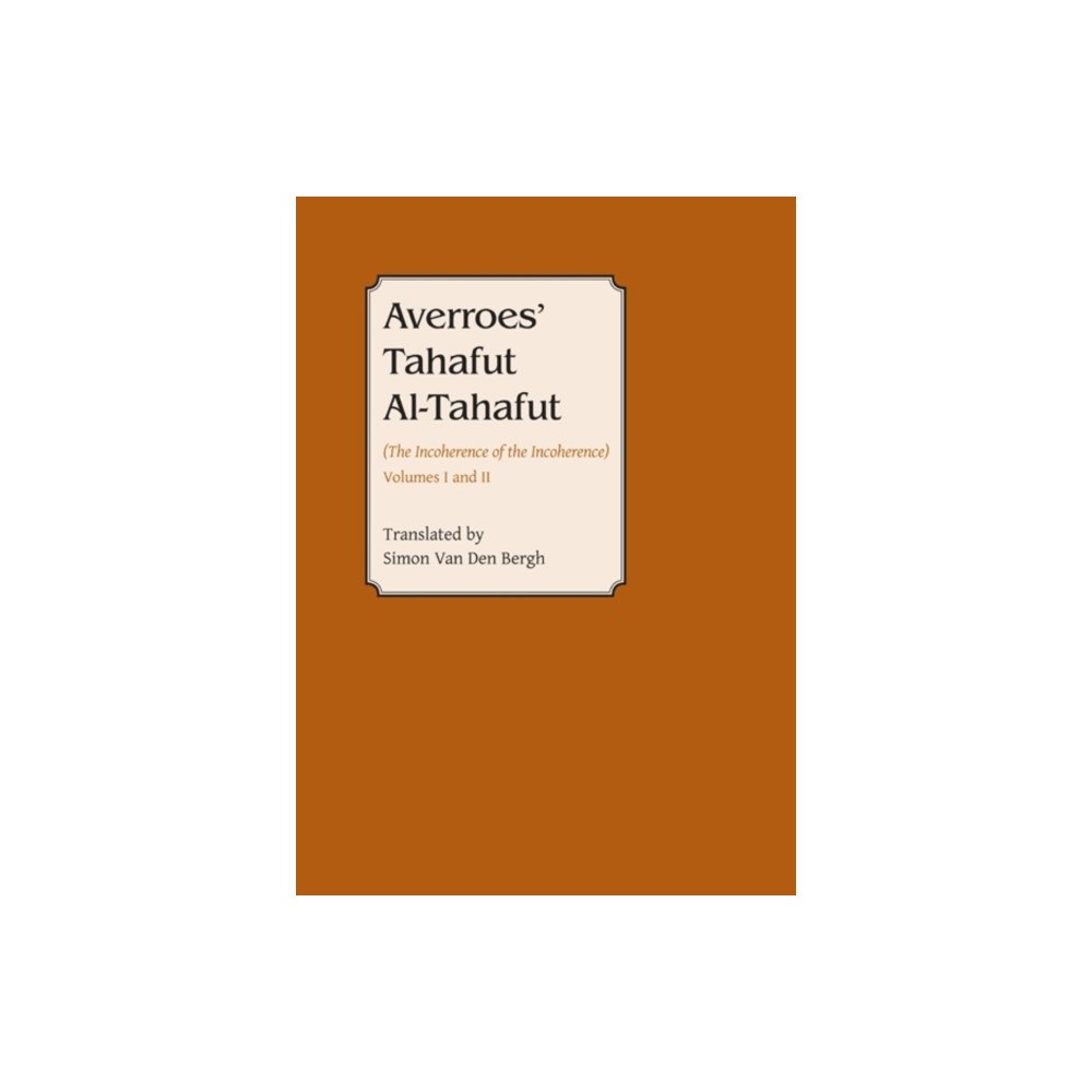 Edinburgh university press Tahafut Al-tahafut/ the Incoherence of the Incoherence (häftad, eng)