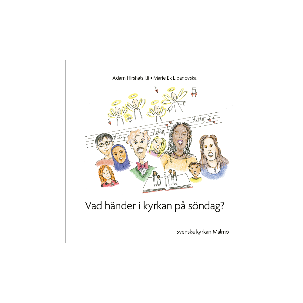 Adam Hirshals Illi Vad händer i kyrkan på söndag? (bok, kartonnage)