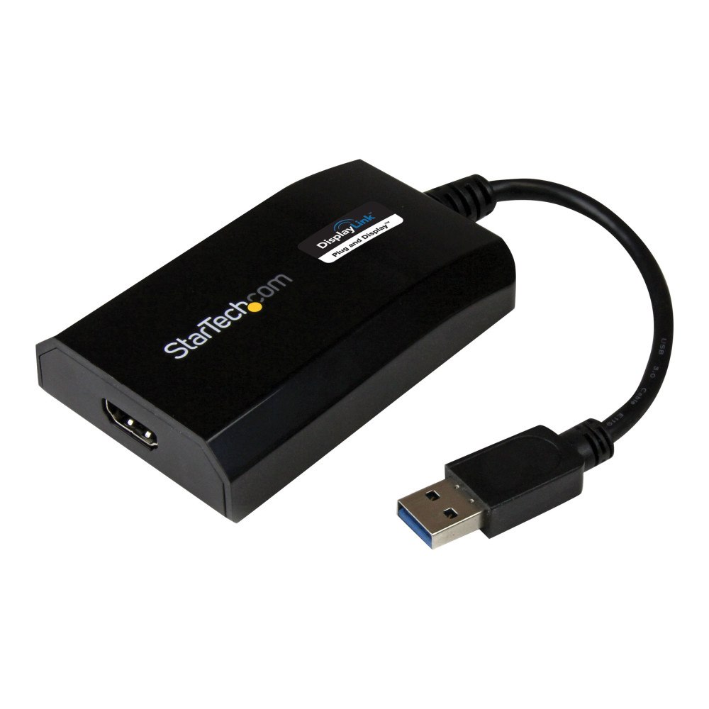StarTech.com StarTech.com USB 3.0 till HDMI-adapter - DisplayLink-certifierad - 1080p (1920x1200) - USB Type-A till HDMI-skärmadapter...