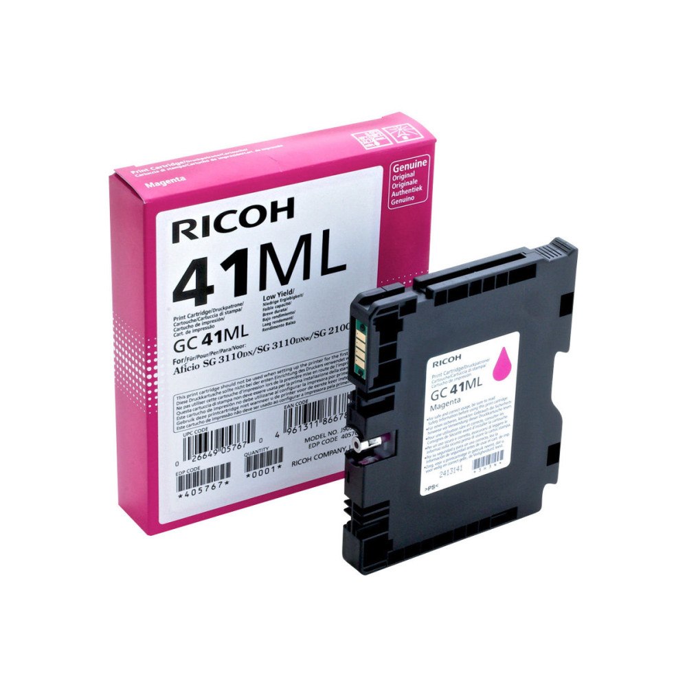 RICOH Ricoh GC 41ML - Low Yield - magenta - original - bläckpatron