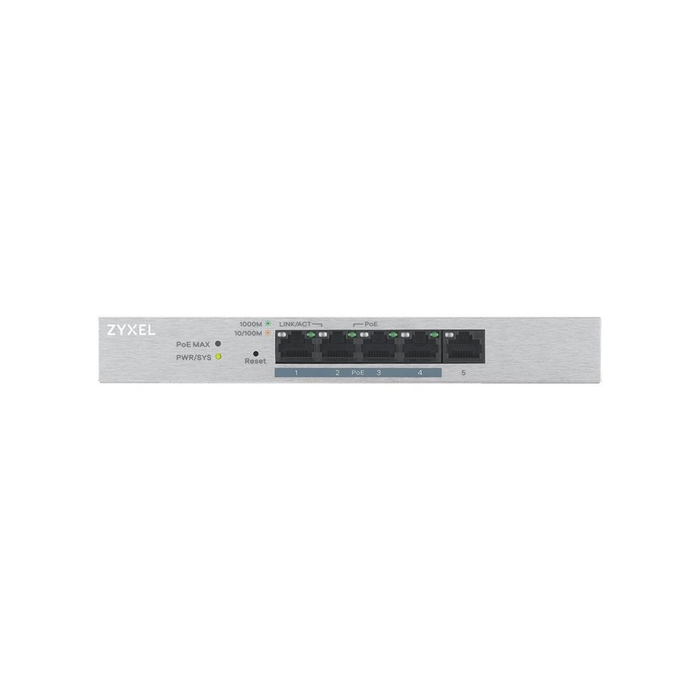 ZyXEL Communications Zyxel GS1200-5HP v2 - switch - 5 portar - Administrerad