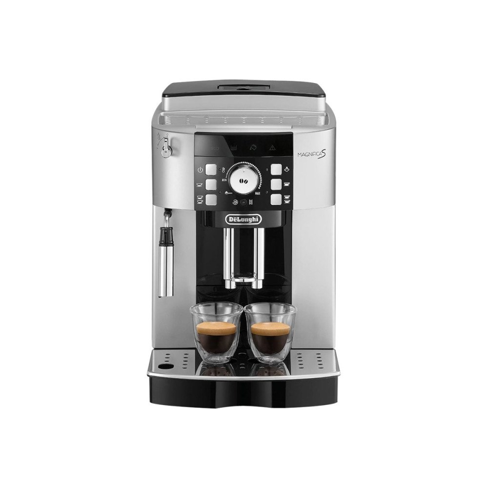 Delonghi De'Longhi Magnifica S ECAM21.117.SB - automatisk kaffekokare med mjölkskummare - 15 bar - silver/svart
