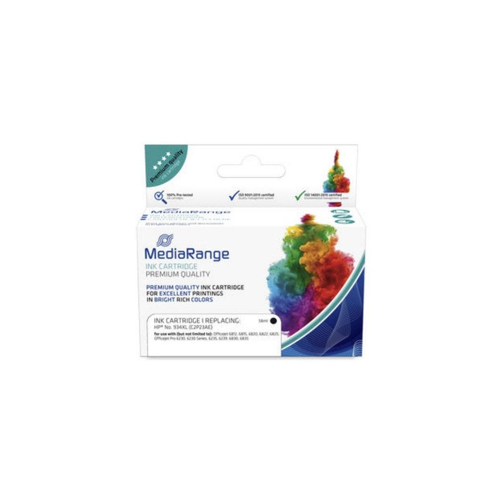 MediaRange MediaRange - svart - kompatibel - bläckpatron (alternativ för: HP C2P23AE)