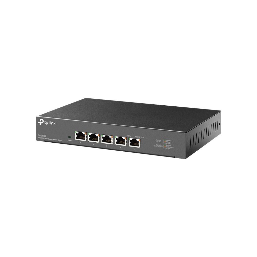 TP-LINK Technologies TP-Link TL-SX105 V1 - switch - 5 portar - rackmonterbar
