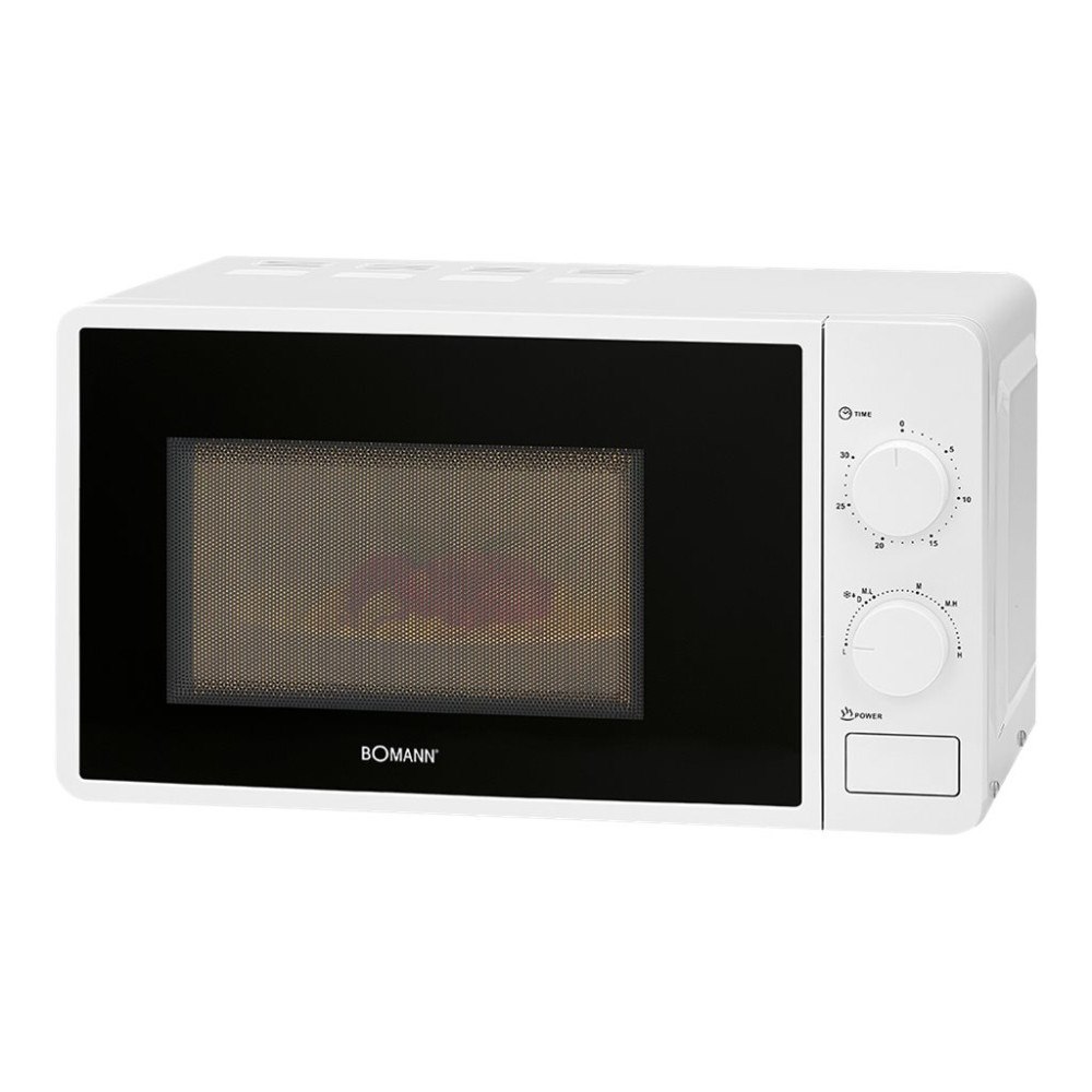 Bomann Bomann MW 6014 CB - mikrovågsugn - fristående - vit