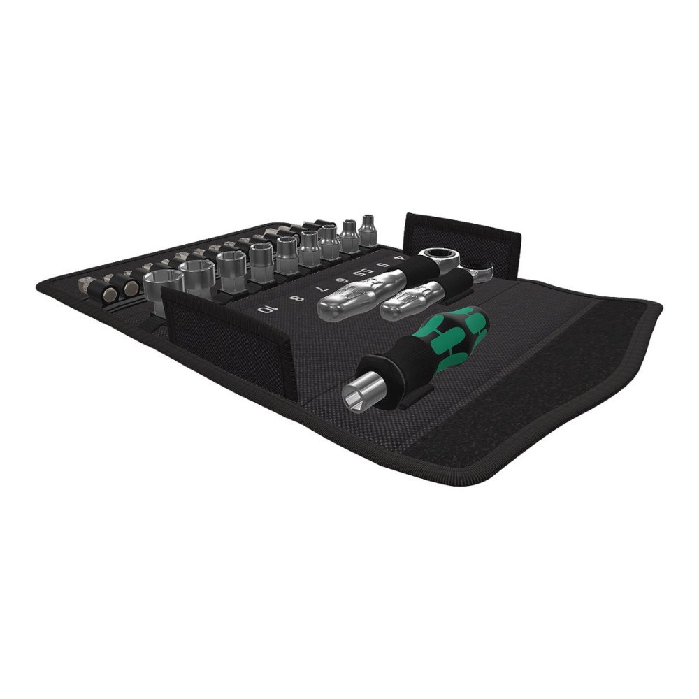 WERA WERK Wera Kraftform Kompakt Zyklop Mini 2 - ratcheting screwdriver with bit and socket set - 27 delar