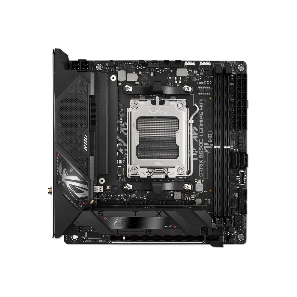 ASUSTeK COMPUTER ASUS ROG Strix B650E-I Gaming WiFi - moderkort - mini ITX - Socket AM5 - AMD B650