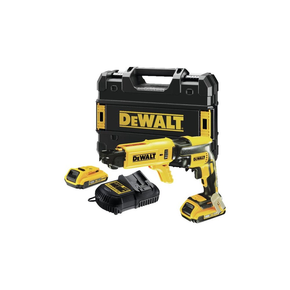 DeWalt DeWALT DCF620D2K-QW - drywall screwdriver - sladdlös - 2 batterier