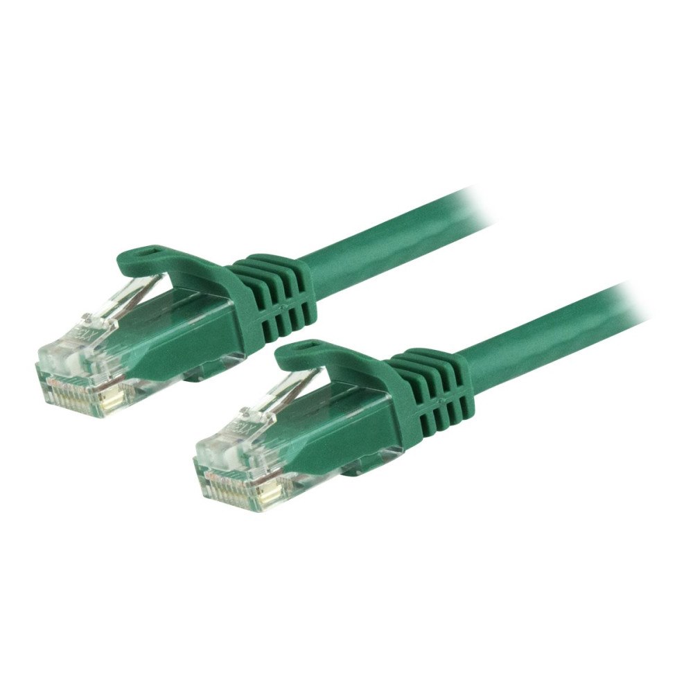 StarTech.com StarTech.com Cat6-patchkabel med hakfria RJ45-kontakter – 3 m, grön - patch-kabel - 3 m - grön
