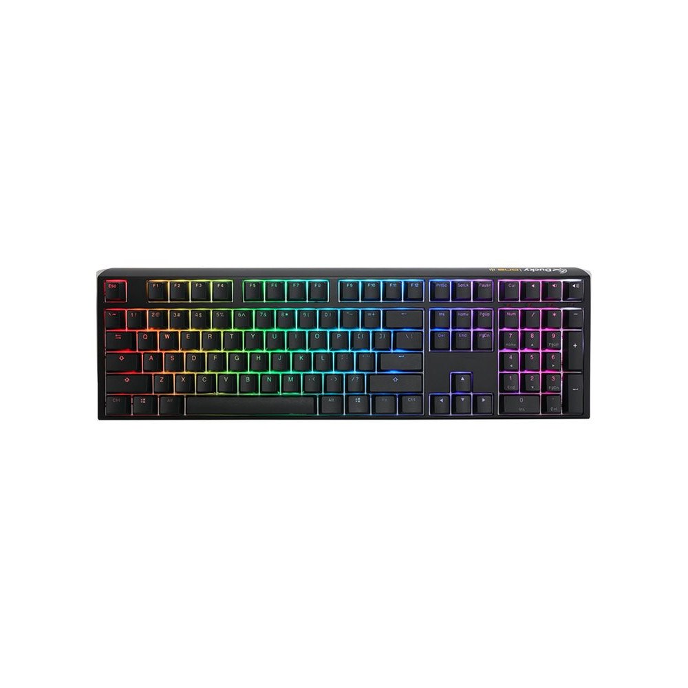 DuckyChannel International Ducky One 3 - tangentbord - RGB - QWERTZ - tysk - classic black Inmatningsenhet