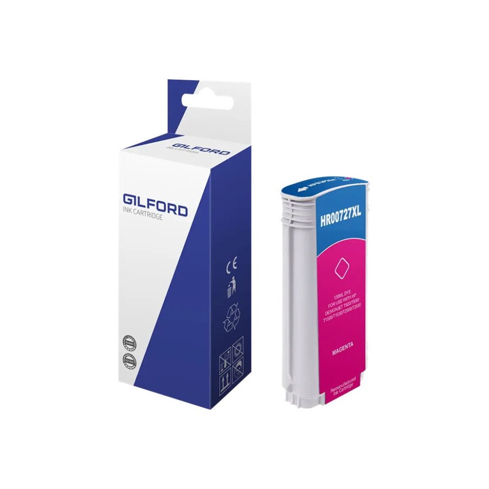 Gilford Gilford - XL - magenta - kompatibel - bläckpatron (alternativ för: HP 727)