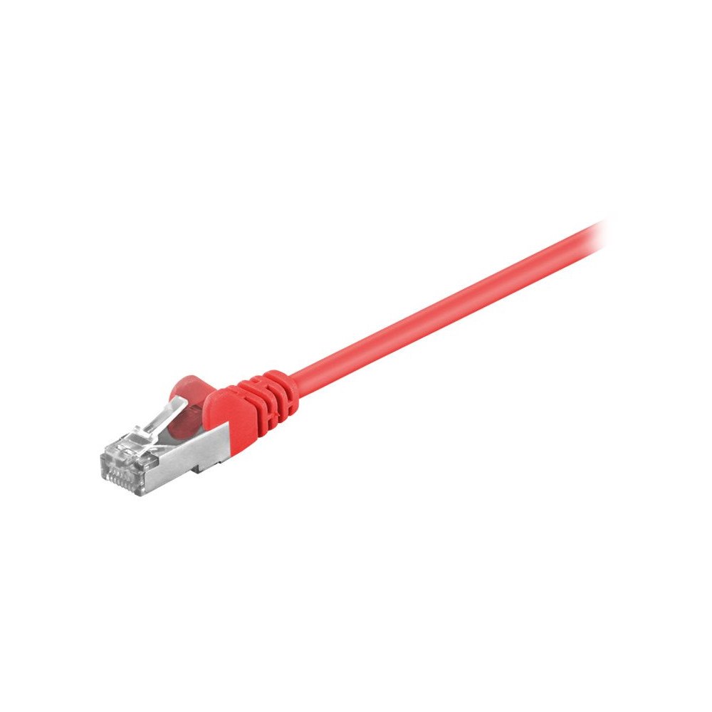 Goobay goobay nätverkskabel - 25 cm - röd