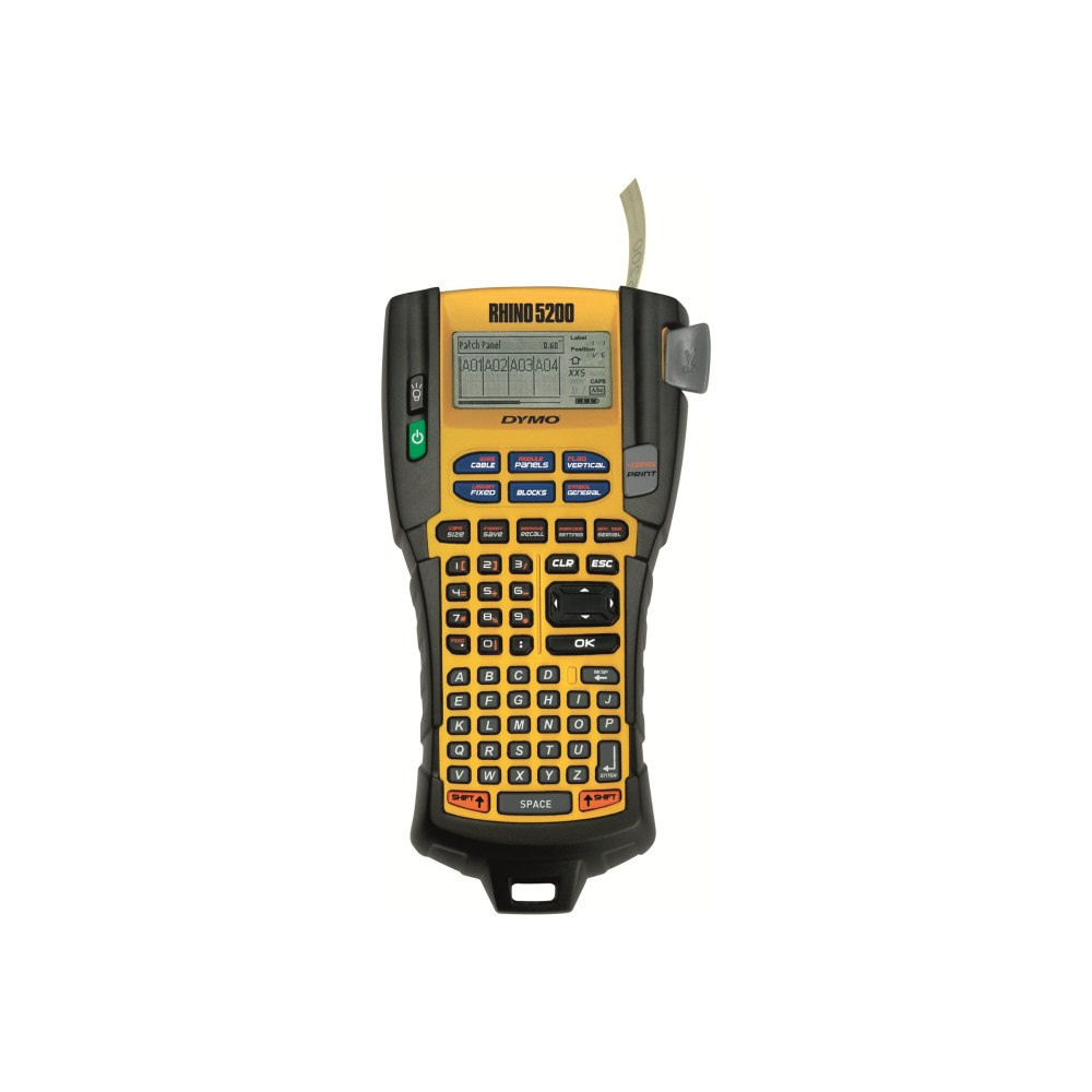 Newell Rubbermaid DYMO Rhino 5200 - etikettskrivare - svartvit - termisk överföring