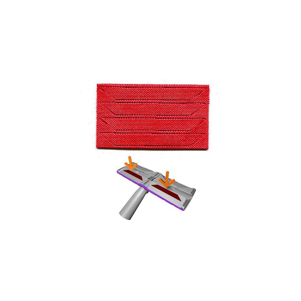 NO BRAND VENDOR (SE) Glidremsor TWINNER trådplock röd