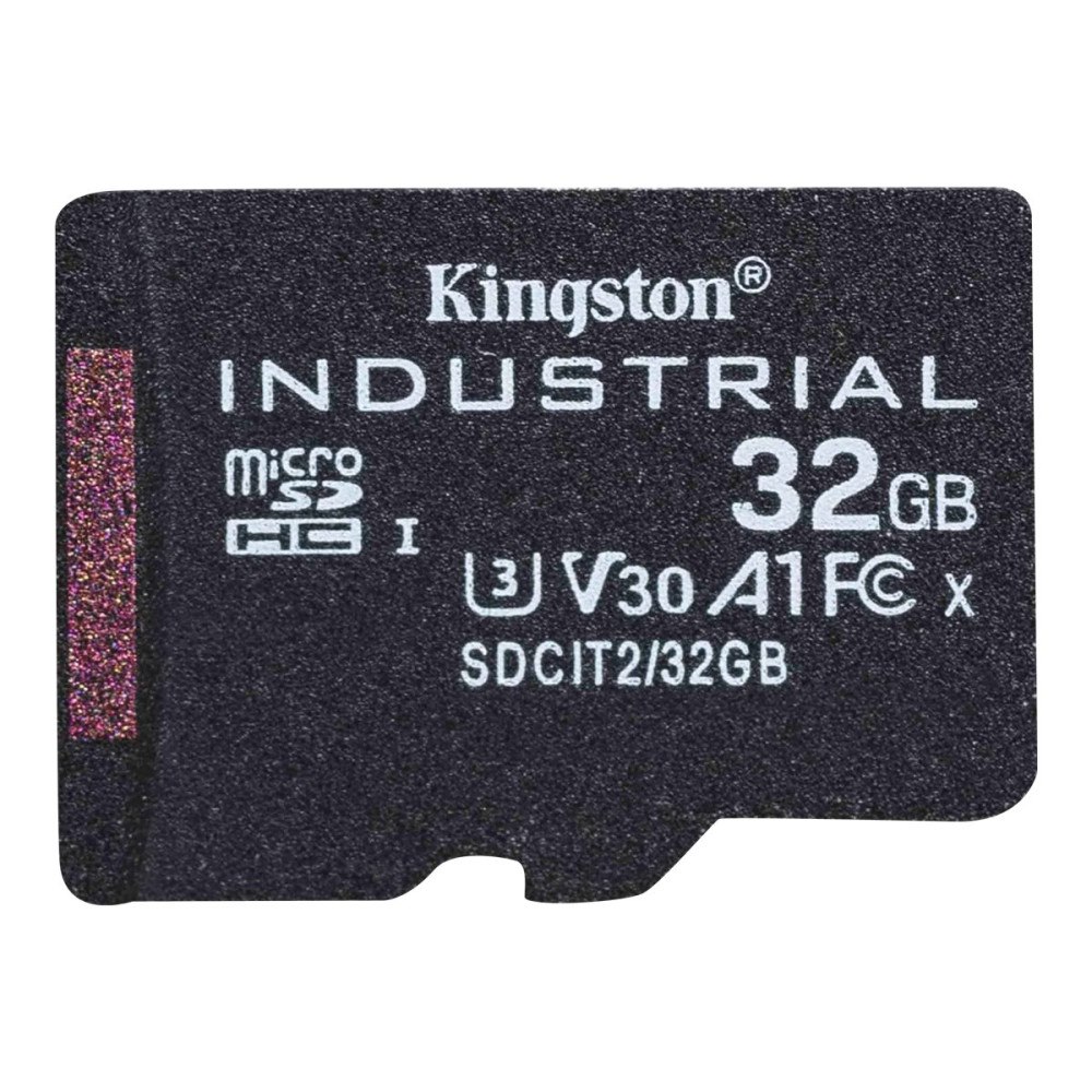 Kingston Technology Kingston Industrial - flash-minneskort - 32 GB - microSDHC UHS-I