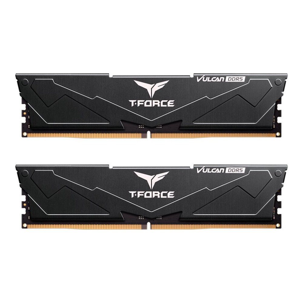 Team Group T-FORCE Vulcan - DDR5 - sats - 32 GB: 2 x 16 GB - DIMM 288-pin - 6000 MHz / PC5-48000