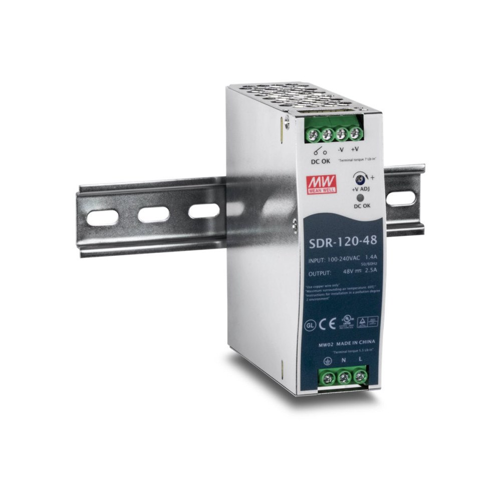 TRENDnet TRENDnet TI-S12048 - nätaggregat - 120 Watt - TAA-kompatibel