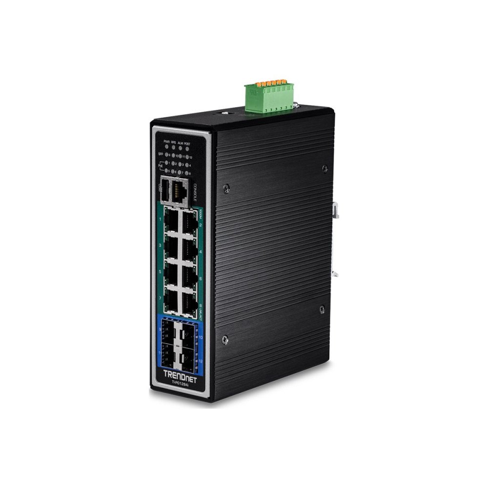TRENDnet TRENDnet TI-PG1284I - switch - 12 portar - Administrerad - TAA-kompatibel