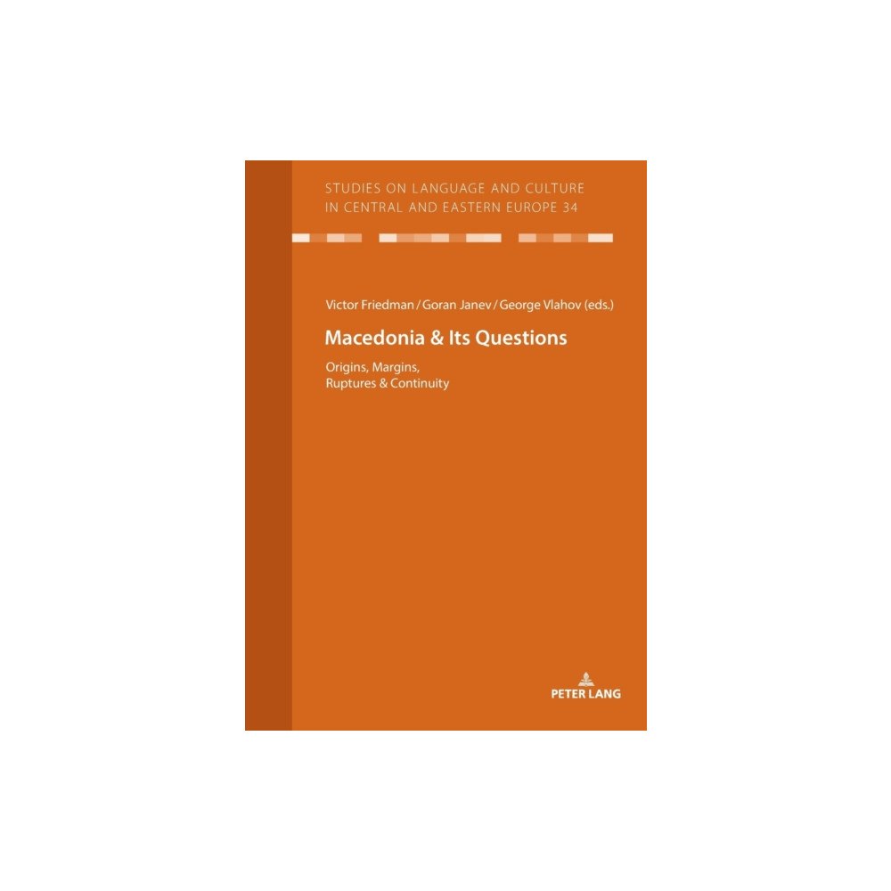 Peter lang ag Macedonia & Its Questions (häftad, eng)