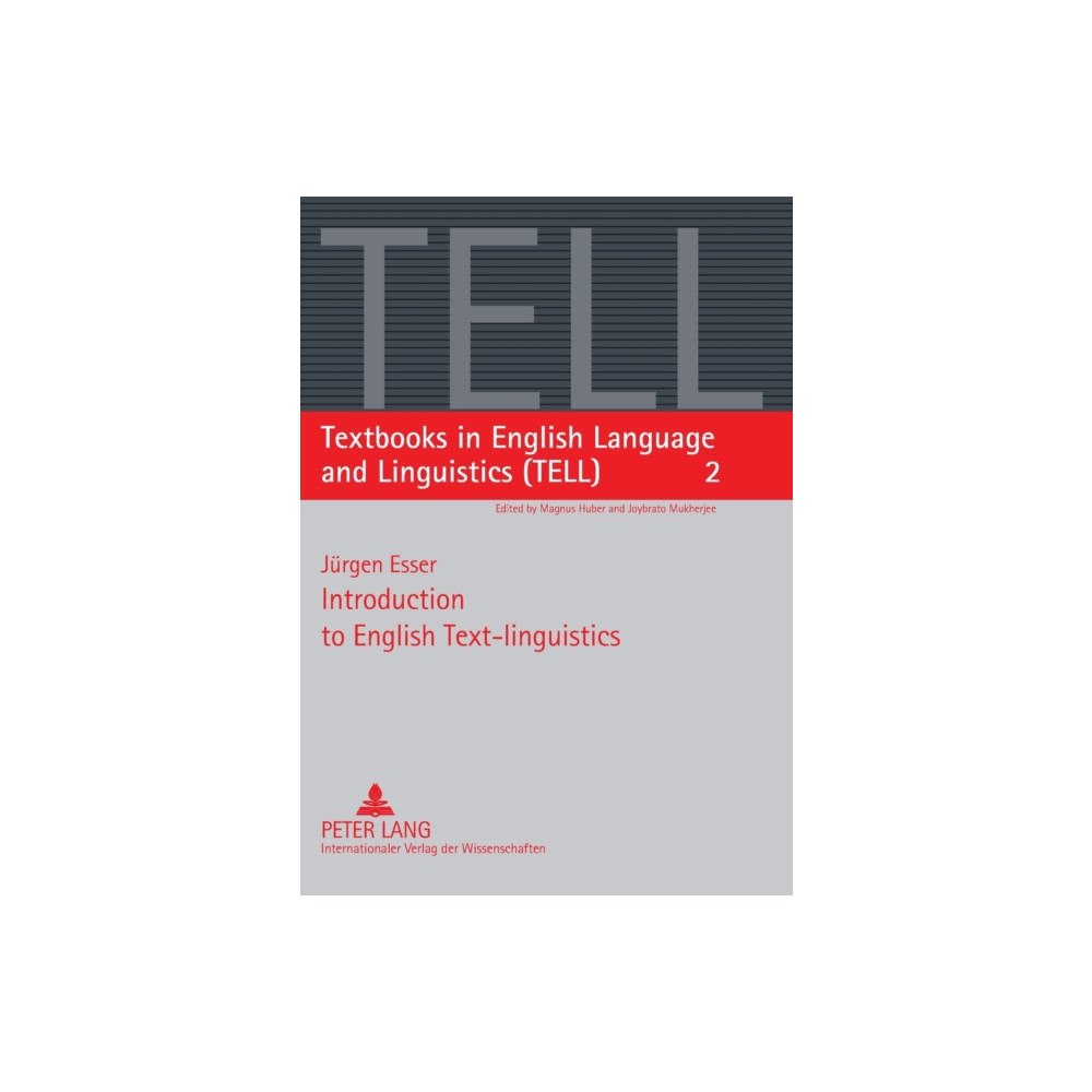 Peter lang ag Introduction to English Text-linguistics (häftad, eng)