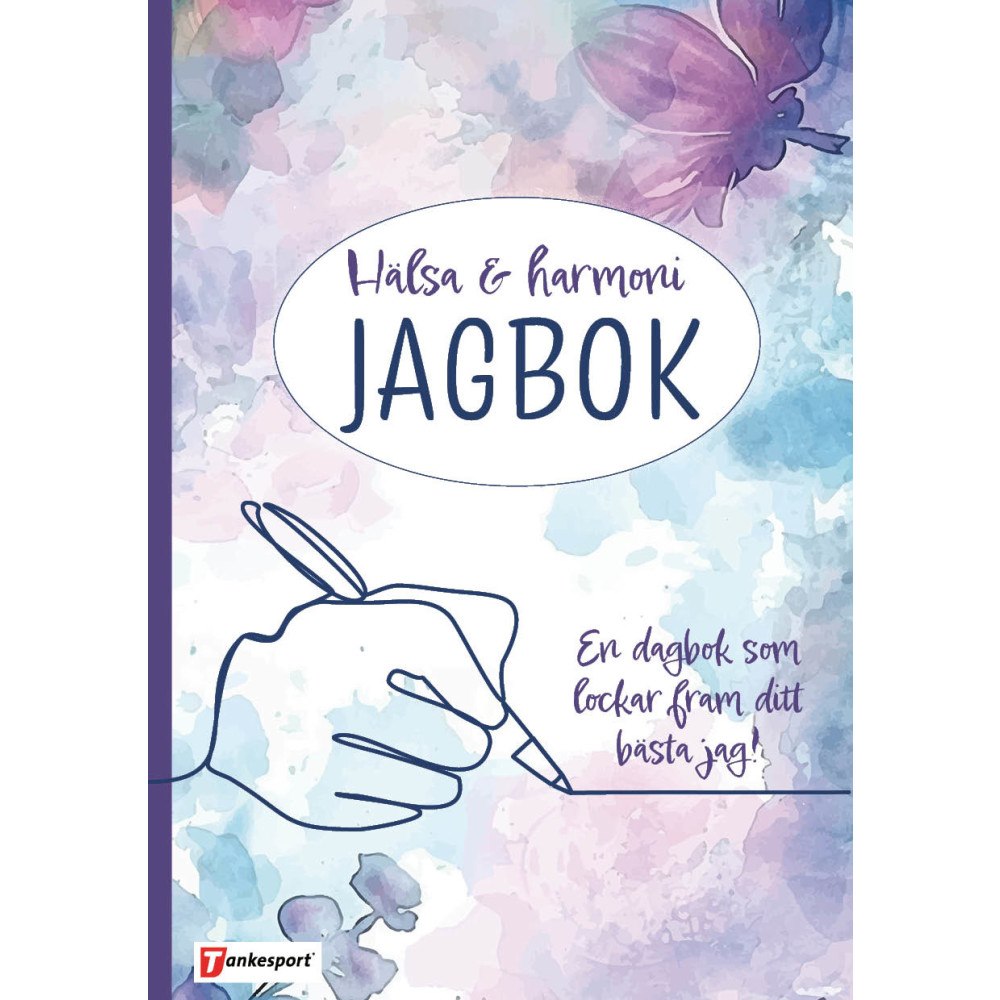 Tankesport Hälsa & harmoni Jagbok : en dagbok som lockar fram ditt bästa jag (häftad)