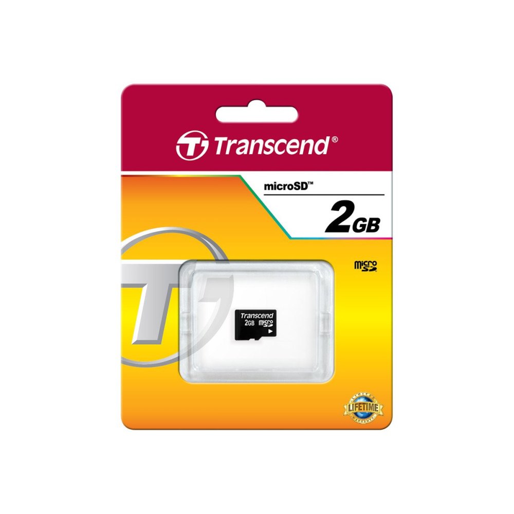 Transcend Information Transcend - flash-minneskort - 2 GB - microSD