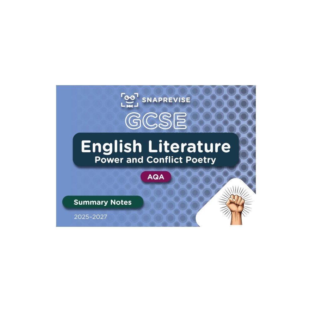 Miralo Education Group SnapRevise GCSE AQA English Literature: Power and Conflict Poetry (häftad, eng)