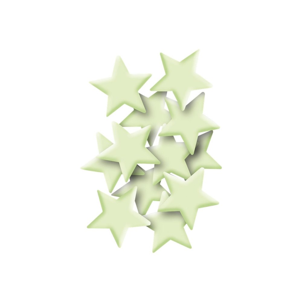 HERMA HERMA HOME - dekorationsbindemedel - mini star - 3.7 x 3.7 cm - plast (paket om 12)