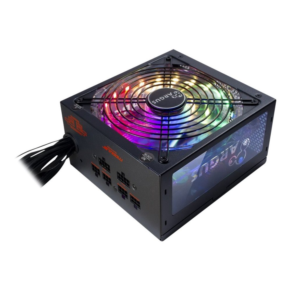 Inter-Tech Elektronik Handels Argus RGB-650W CM II - nätaggregat - 650 Watt