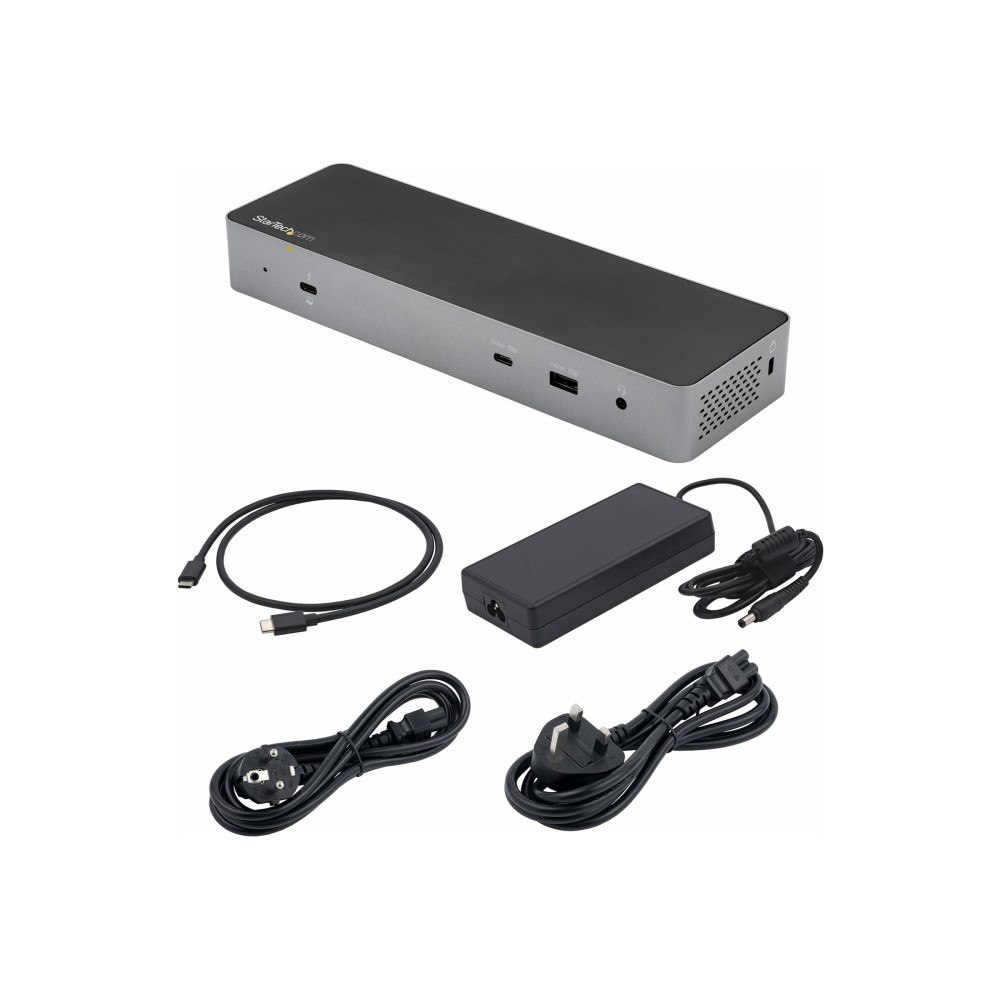 StarTech.com StarTech.com Thunderbolt 3-dockningsstation med USB-C värdkompabilitet - Dubbla 4K 60Hz DisplayPort 1.4- eller dubbla HD...