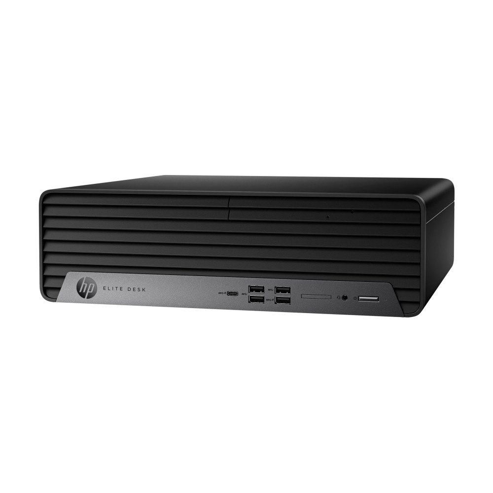 Hewlett-Packard HP Elite 805 G9 - SFF Ryzen 5 8600G 4.3 GHz - 16 GB - SSD 512 GB - tysk - med HP Wolf Pro Security Edition (1 år)
