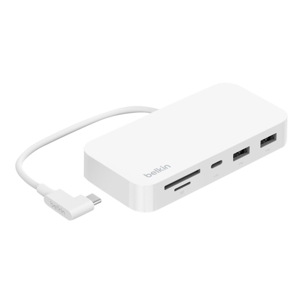 Belkin International Belkin CONNECT 6-in-1 Multiport Hub - dockningsstation - USB-C - 1GbE