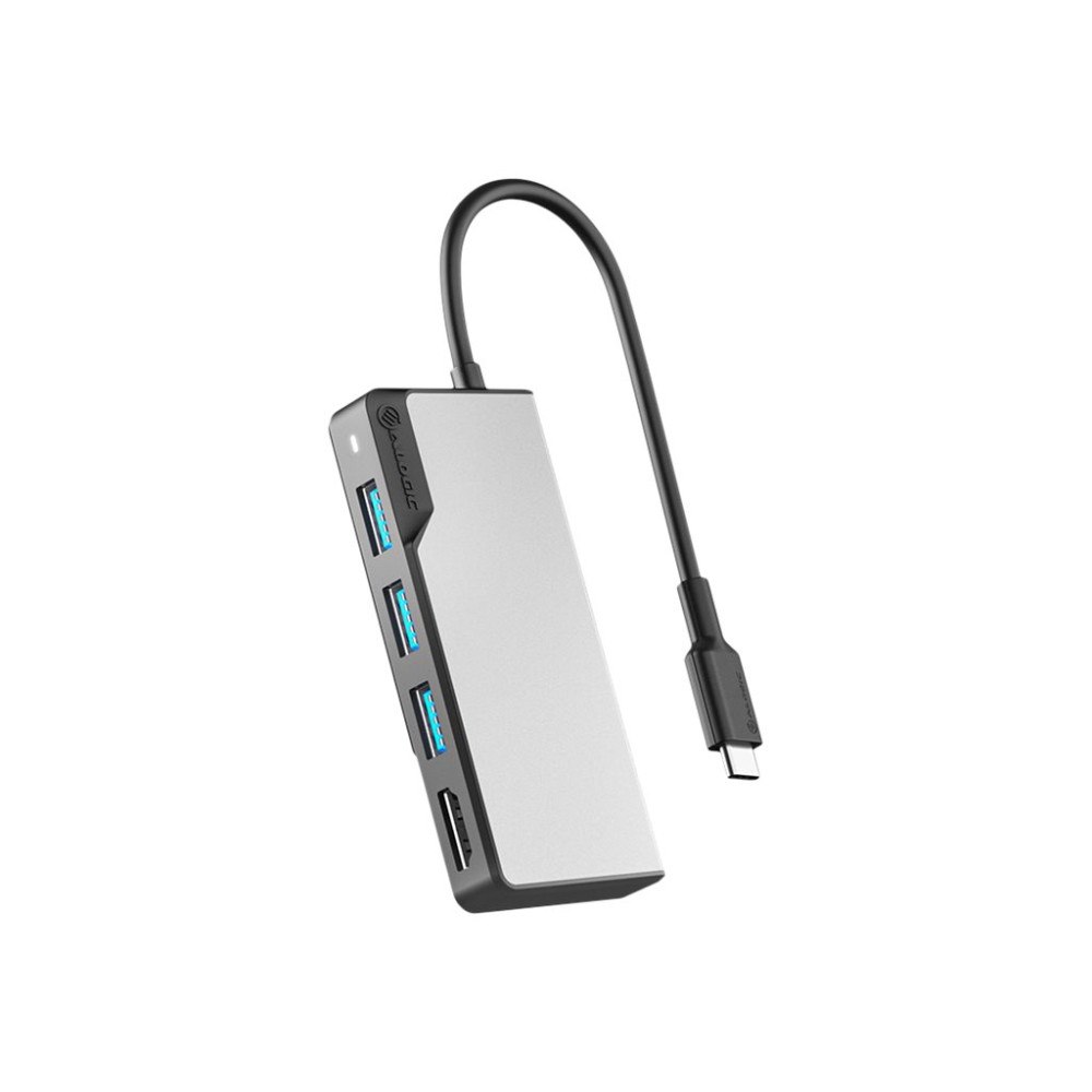 Alogic ALOGIC USB-C Fusion CORE 5-in-1 Hub V2 - dockningsstation - USB-C 3.1 Gen 1 - HDMI