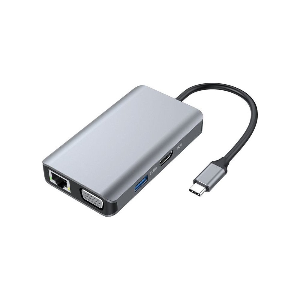 Conceptronic Conceptronic DONN21G - dockningsstation - USB-C 3.2 Gen 1 - HDMI, VGA