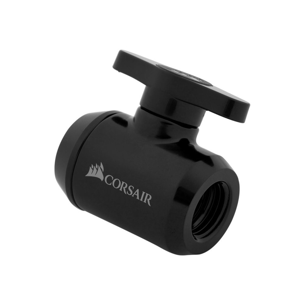 Corsair CORSAIR Hydro X Series XF Ball Valve - manuell kulventil för vätskekylsystem